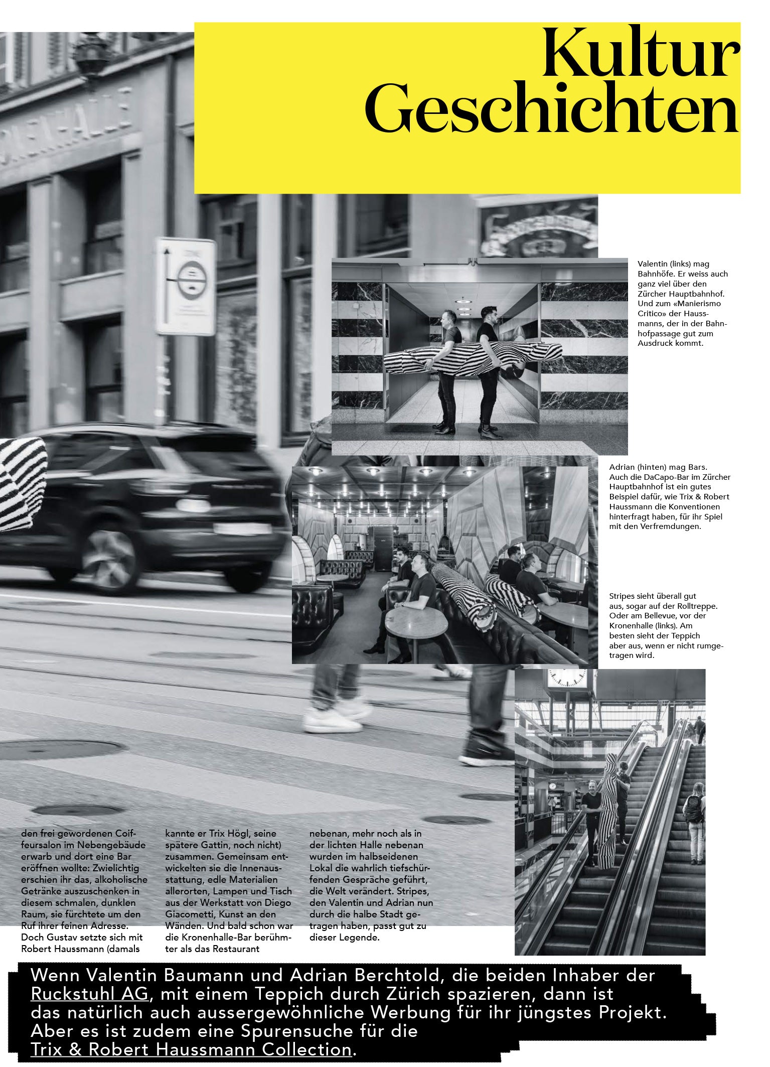 Ruckstuhl Volume 01 - Collection Trix & Robert Haussmann